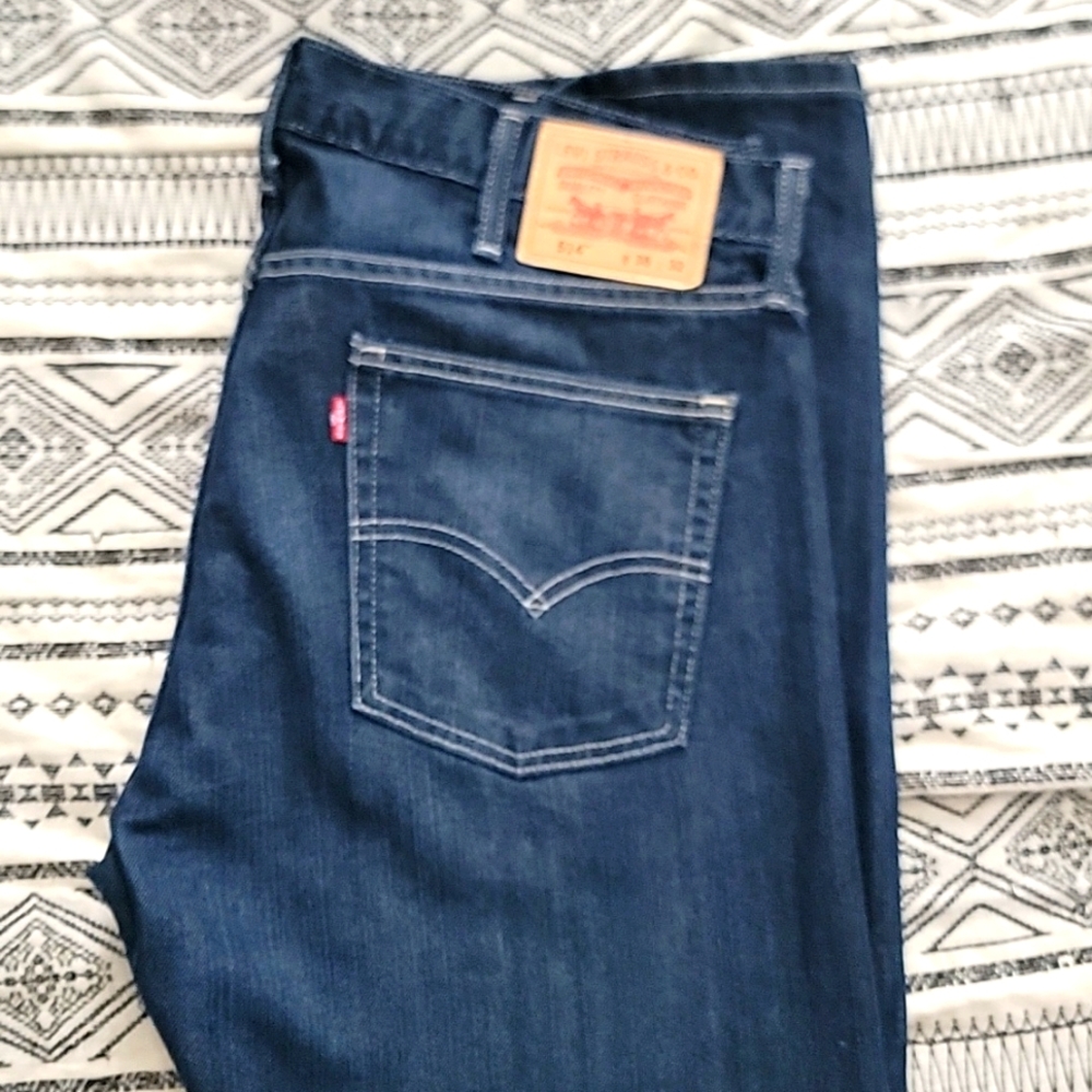 Levi's 513 slim straight 38x32